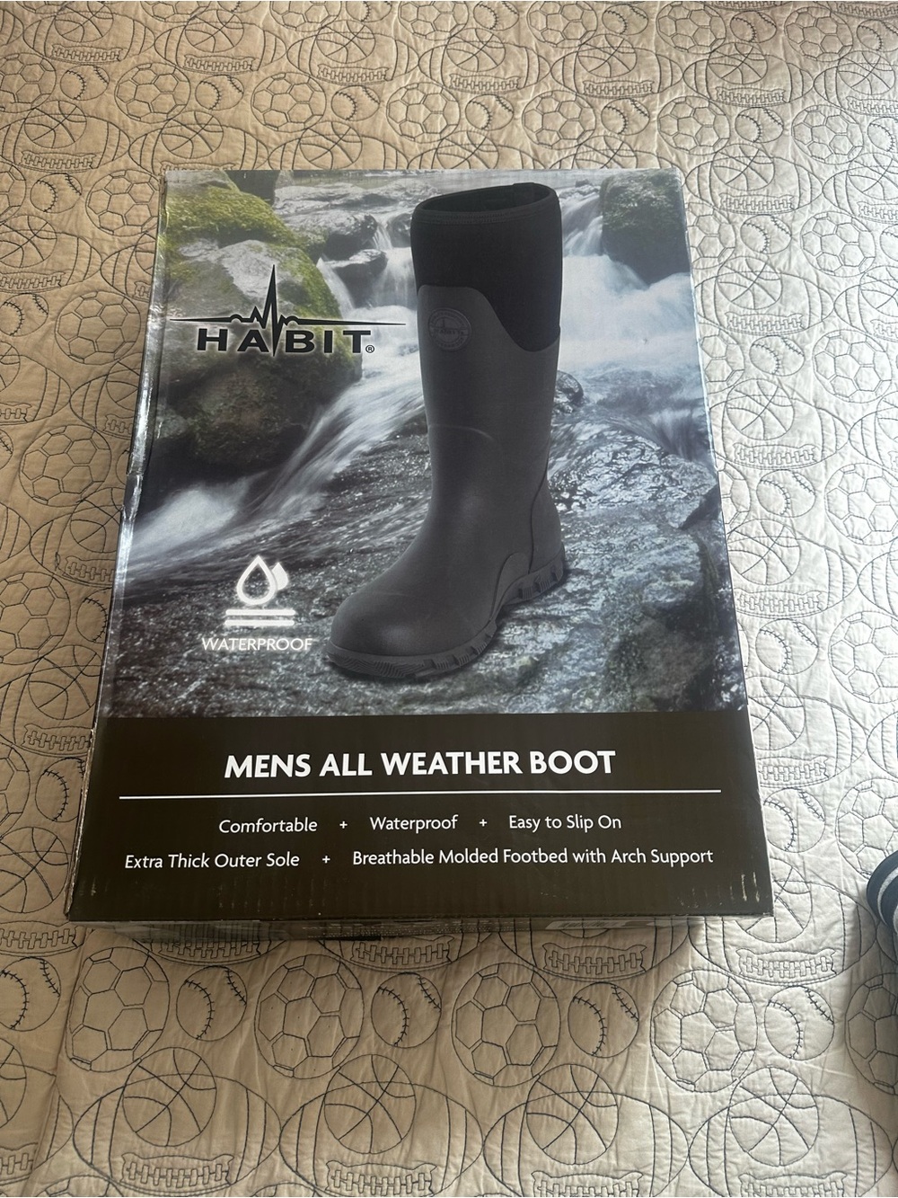 Habit Men's All-Weather Waterproof Boots - Black